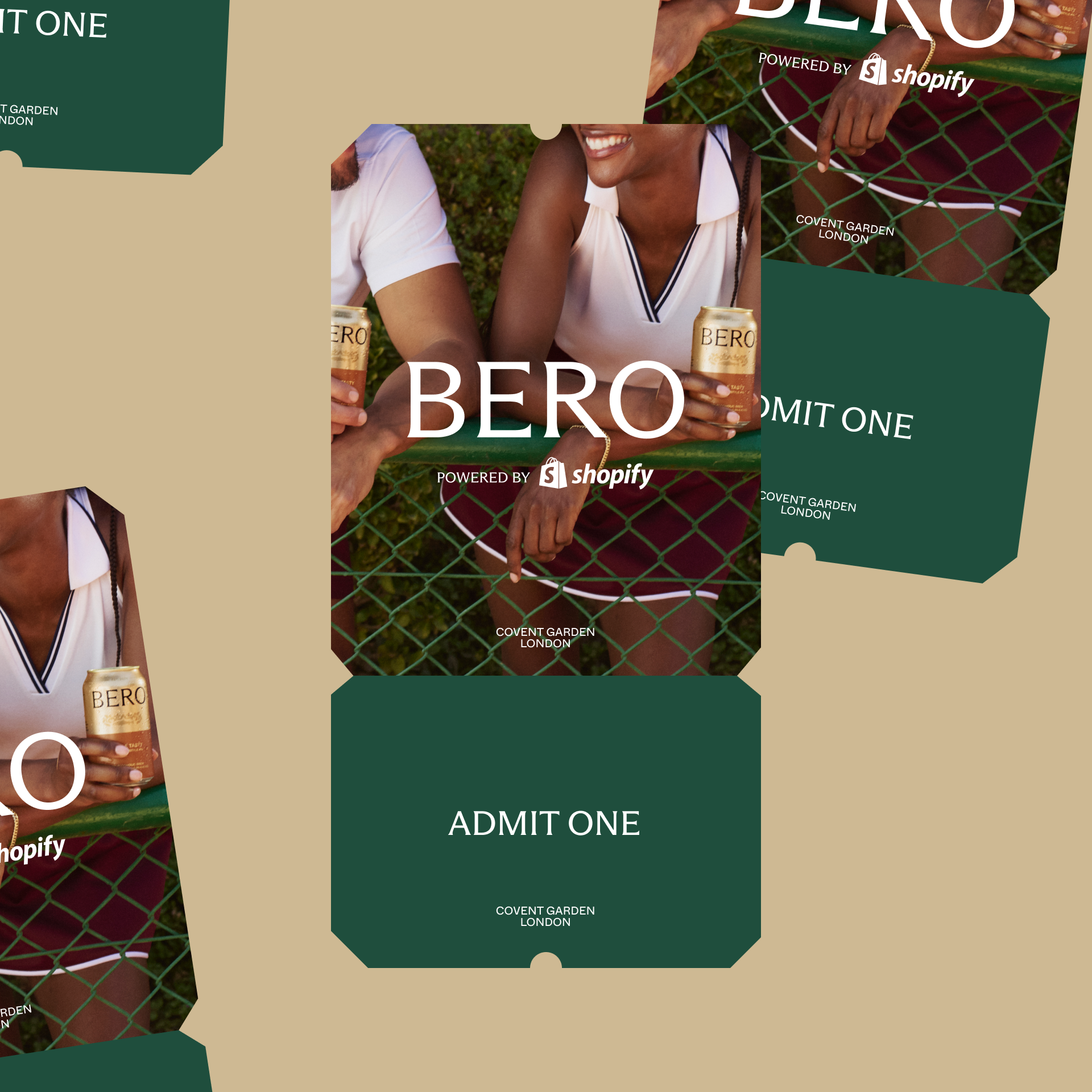 BERO x SHOPIFY POP-UP